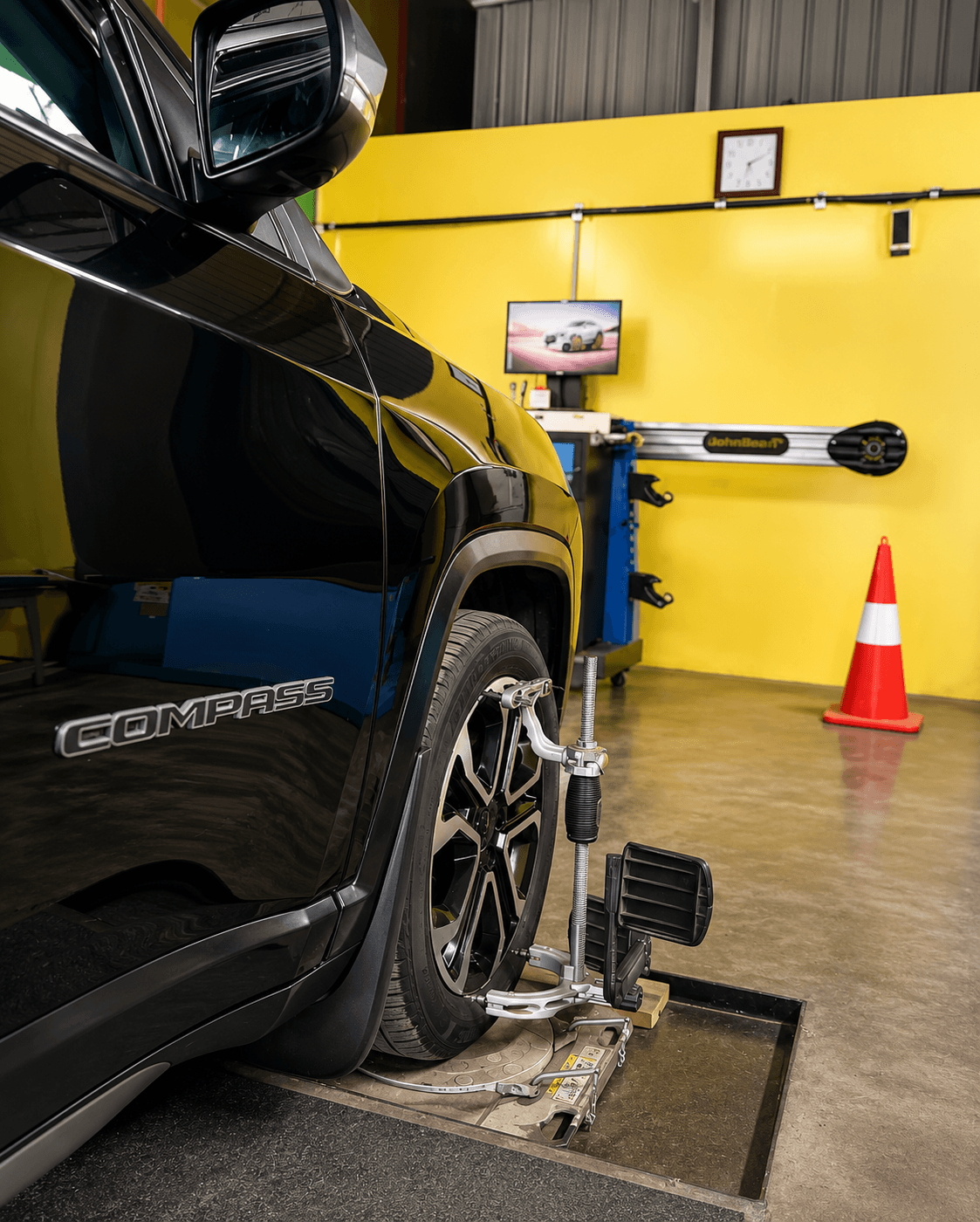 Wheel Alignment — replace with a real service photo